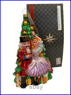 Christopher Radko Nutcracker Ballet Ornament 1015192 With Box