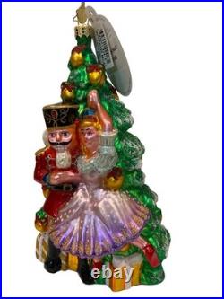 Christopher Radko Nutcracker Ballet Ornament 1015192 With Box