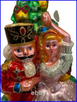 Christopher Radko Nutcracker Ballet Ornament 1015192 With Box