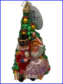 Christopher Radko Nutcracker Ballet Ornament 1015192 With Box