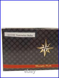 Christopher Radko Nutcracker Ballet Ornament 1015192 With Box
