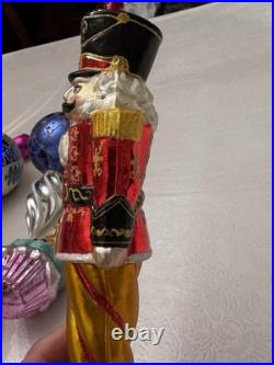 Christopher Radko Nutcracker Christmas Ornament