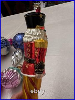 Christopher Radko Nutcracker Christmas Ornament