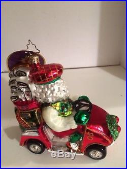 Christopher Radko ON PAR Retired Christmas Ornament New In Box