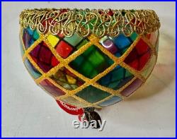 Christopher Radko ORNAMENT Glass Dazzlers 20th Anniversary 2004 Starad Poland