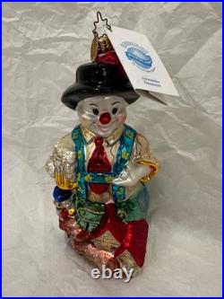 Christopher Radko Ocsnowberfest Germany Snowman Ornament 1011297 with Tag