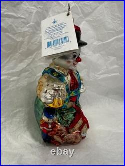 Christopher Radko Ocsnowberfest Germany Snowman Ornament 1011297 with Tag