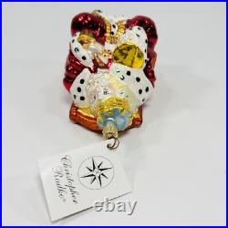 Christopher Radko Old King Cole Glass Christmas Ornament 6 RETIRED