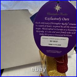 Christopher Radko Ornament Broadway Cares Barbra Streisand FUNNY GIRL Rare