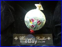 Christopher Radko Ornament Christmas Bells- #974160 NEW with tag