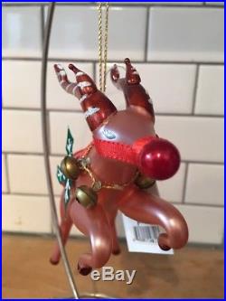 Christopher Radko Ornament DASH AWAY Flying Reindeer 98-240-0