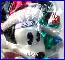 Christopher Radko Ornament DISNEY Winter Minnie NEW PIE EYES / ULTRA RARE