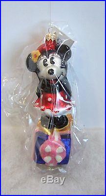 Christopher Radko Ornament Disney Noel Minnie #97-DIS-21 NIB/SEALED (R21)