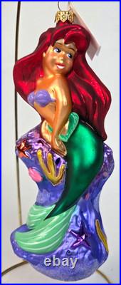 Christopher Radko Ornament Disney The Little Mermaid ARIEL 1997 NIB NEW MINT