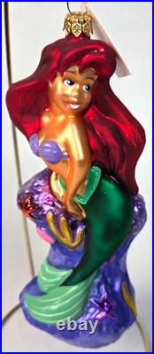 Christopher Radko Ornament Disney The Little Mermaid ARIEL 1997 NIB NEW MINT