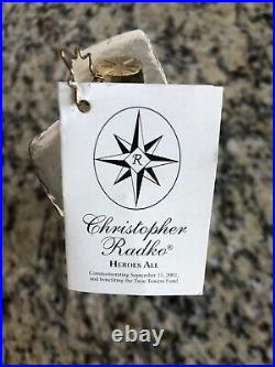 Christopher Radko Ornament Heros All 2001 Twin Tower World Trade Center NYC