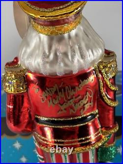 Christopher Radko Ornament Peppermint Parade Lt. Edition, 1013977. 7''tall Christopher Radko Ornament Peppermint Parade Lt. Edition, 1013977. 7''tall