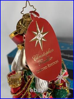 Christopher Radko Ornament Peppermint Parade Lt. Edition, 1013977. 7''tall