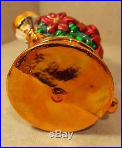Christopher Radko Ornament RARE New Hampshire Old Man of the Mountain Cancer Bft