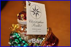 Christopher Radko Ornament Resplendance Santa 1011271 Limited Edition New