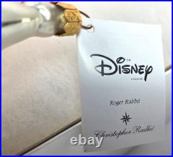 Christopher Radko Ornament Set JESSICA / ROGER RABBIT Limited DISNEY 1999 NIB