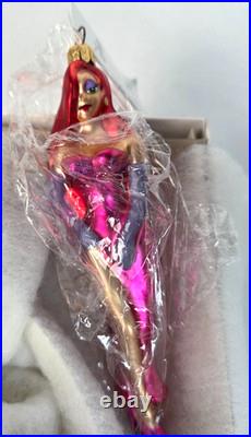 Christopher Radko Ornament Set JESSICA / ROGER RABBIT Limited DISNEY 1999 NIB