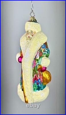 Christopher Radko Peace Hip Nick Santa. Rare. 7 Signed Christopher Radko Peace Hip Nick Santa. Rare. 7 Signed