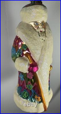 Christopher Radko Peace Hip Nick Santa. Rare. 7 Signed Christopher Radko Peace Hip Nick Santa. Rare. 7 Signed