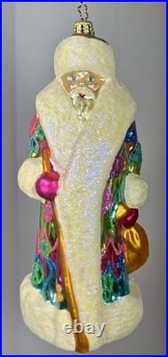 Christopher Radko Peace Hip Nick Santa. Rare. 7 Signed Christopher Radko Peace Hip Nick Santa. Rare. 7 Signed