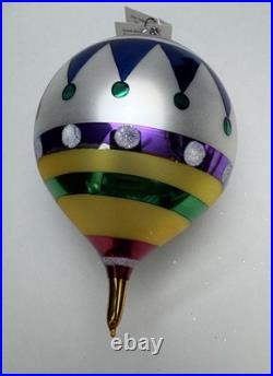 Christopher Radko Picadilly Christmas Holiday Ornament 1994 Hard to Find