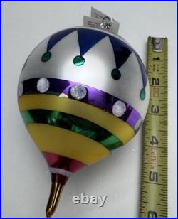 Christopher Radko Picadilly Christmas Holiday Ornament 1994 Hard to Find