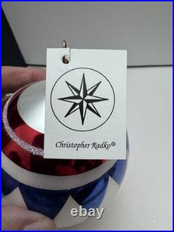 Christopher Radko Picadilly Christmas Holiday Ornament 1994 Hard to Find