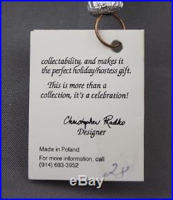 Christopher Radko Pine Tree Santa 1995 Ornament 95-912-0