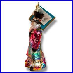 Christopher Radko Portrait Santa Series London Town Nicholas