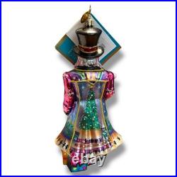 Christopher Radko Portrait Santa Series London Town Nicholas