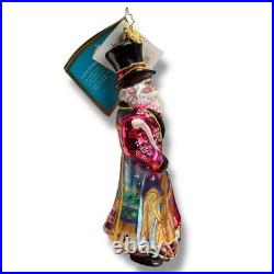 Christopher Radko Portrait Santa Series London Town Nicholas