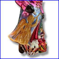 Christopher Radko Portrait Santa Series London Town Nicholas