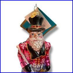 Christopher Radko Portrait Santa Series London Town Nicholas