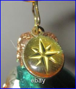 Christopher Radko Poseidon's Neptune Sea Santa Seahorse Ocean Christmas Ornament