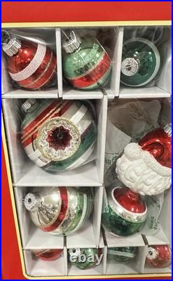Christopher Radko Presents SHINY BRITE Grand Christmas Ornaments 26 Pieces