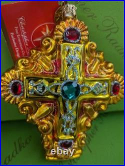 Christopher Radko Prototype Golden Cross