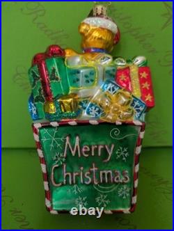 Christopher Radko Prototype Merry Christmas