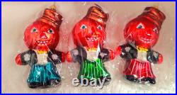 Christopher Radko Pumpkin Pete Set of 3