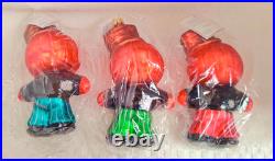 Christopher Radko Pumpkin Pete Set of 3