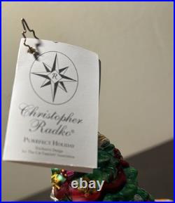 Christopher Radko Purrfect Holiday Christmas Ornament #3010248