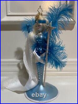 Christopher Radko Queen Frostine Glass Ornament