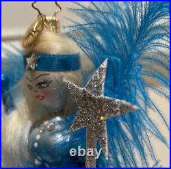 Christopher Radko Queen Frostine Glass Ornament