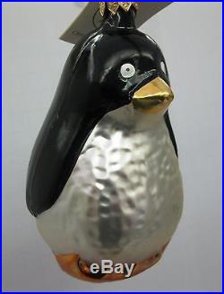 Christopher Radko RARE 1996 Penguin Ornament Free Shipping