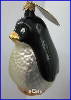 Christopher Radko RARE 1996 Penguin Ornament Free Shipping