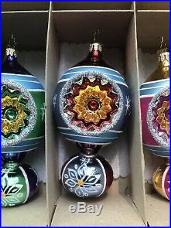 Christopher Radko Rare Fantasia Aurora Glorialis Reflector Ornaments Retired